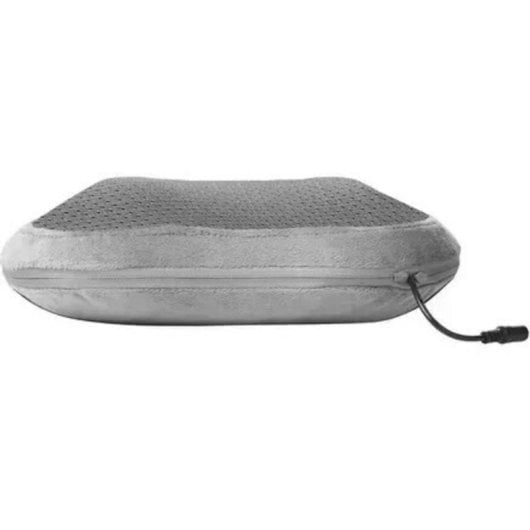Cojim de Massagem Ecomed 23309 Shiatsu 24W 4 Cabeças Rotativas Calor Preto