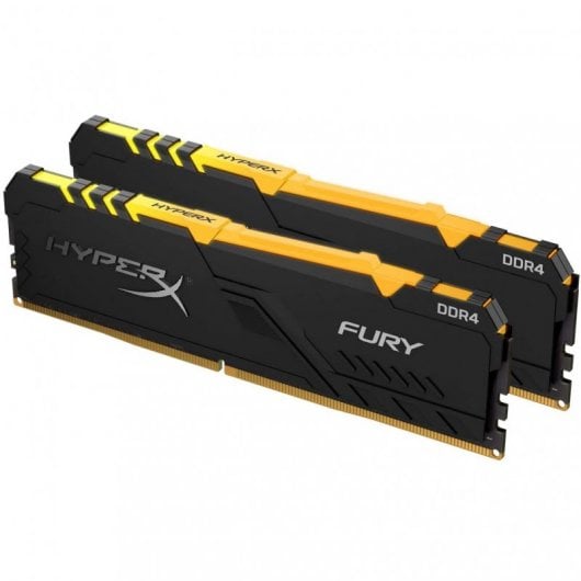 KINGSTON HYPERX 32GB DDR4 3600MHz 32GB×2 Kingston HyperX Fury RGB DDR4 3600Mhz 32GB 2x16GB CL17