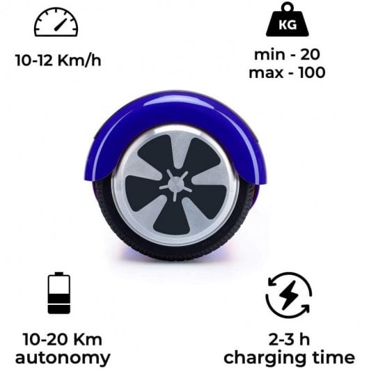 ACBK D01 Hoverboard Azul