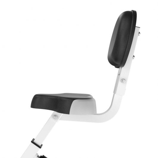 HomCom Bicicleta Estática Plegable Roja
