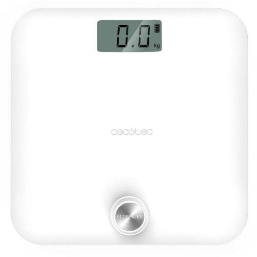 Báscula Cecotec Surface Precision EcoPower 10000 Healthy White cristal LCD 180kg