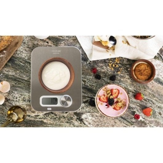 Cecotec Cook Control 10200 EcoPower Inox Báscula de Cocina