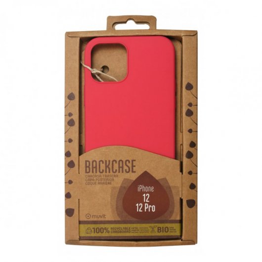Muvit Funda Liquid Edition Hibiscus para Apple iPhone 12/12 Pro