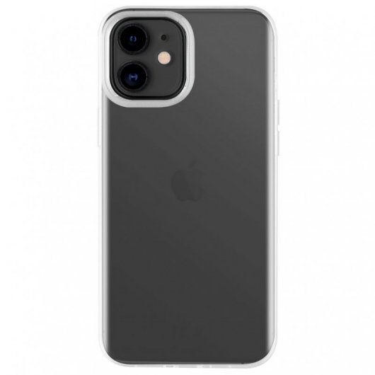 Muvit Funda Recycletek Transparente para Apple iPhone 12 Mini