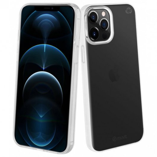 Muvit Recycletek Transparent Case für Apple iPhone 12 Pro Max