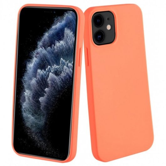 Muvit Funda Recycletek Living Coral para Apple iPhone 12/12 Pro