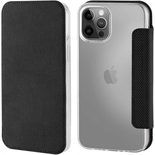 Muvit Funda Folio Negra para Apple iPhone 12/12 Pro
