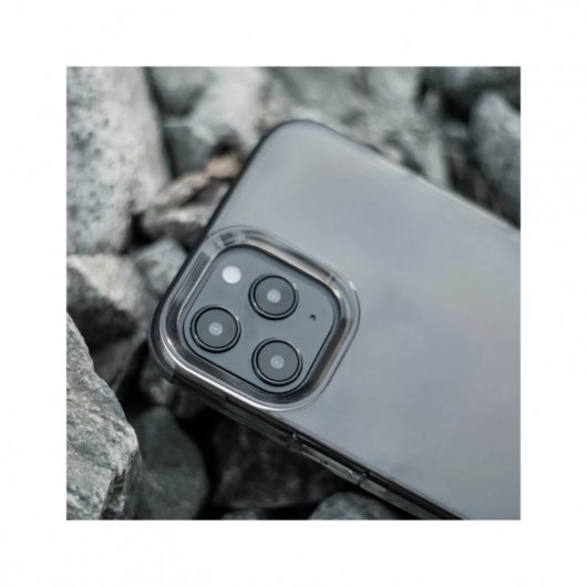 Raptic Funda Clear Negra para Apple iPhone 12 Mini