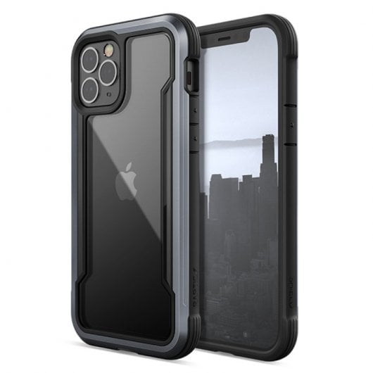 Raptic Funda Shield Negra para iPhone 12/12 Pro