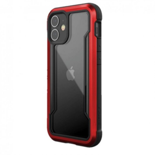 Raptic Funda Shield Roja para Apple iPhone 12/12 Pro