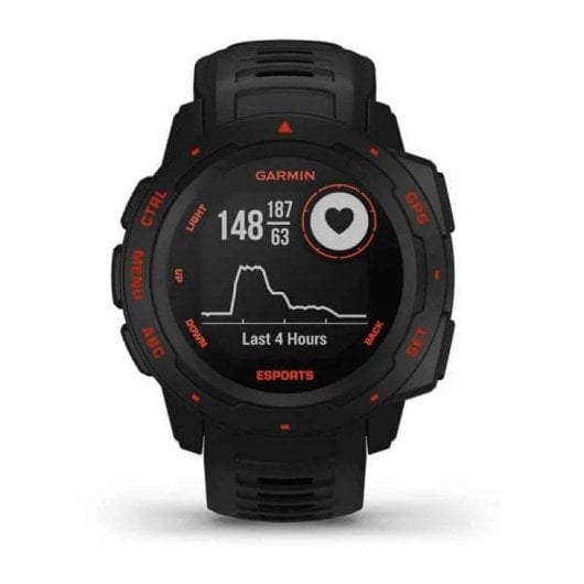 Garmin Instinct eSport Smartwarch para Gamers con GPS Negro
