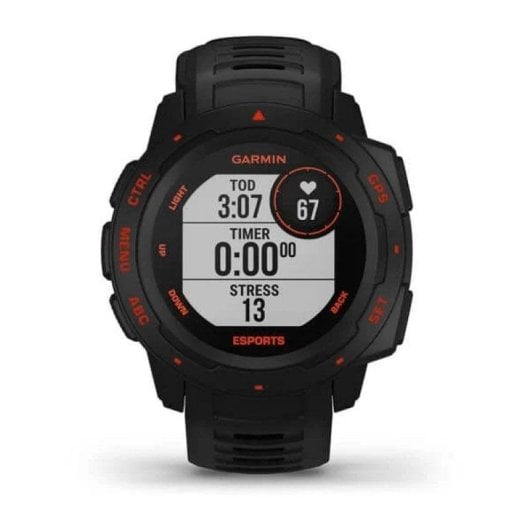 Garmin Instinct eSport Smartwarch para Gamers con GPS Negro