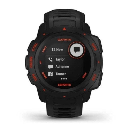Garmin Instinct eSport Smartwarch para Gamers con GPS Negro