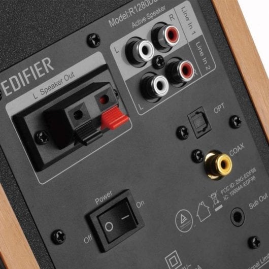 Lautsprecher Edifier Regal Bluetooth 42W mit optischem Eingang und Fernbedienung