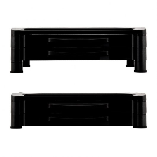 iggual EM2 Bureau rehausseur de moniteur 2 tiroirs