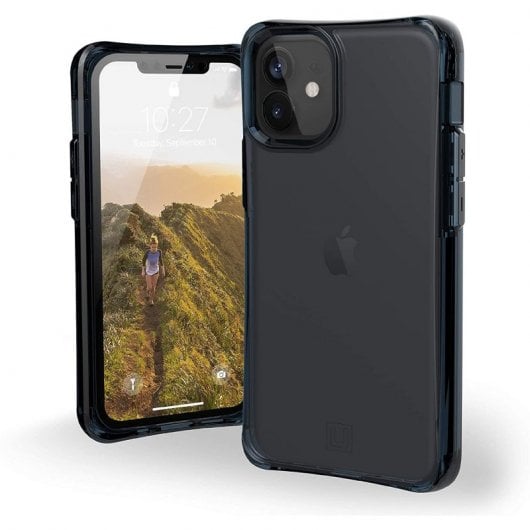 UAG [U] Mouve Case Soft Bleu pour iPhone 12 Mini