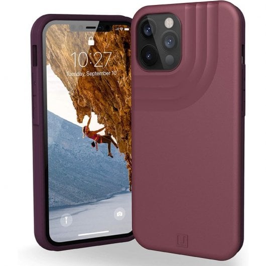 UAG [U] Anchor Case Aubergine pour iPhone 12 Pro Max