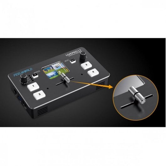 Feelworld LIVEPRO L1 Mezclador de Video Multiformato 4x HDMI