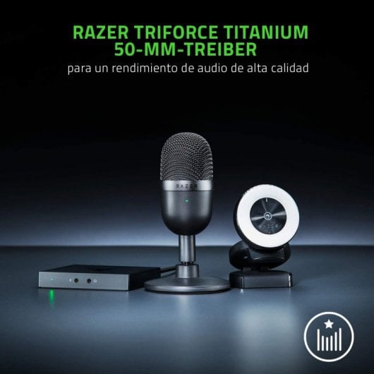 Razer Seiren Mini Micrófono Condensador para Streaming Blanco