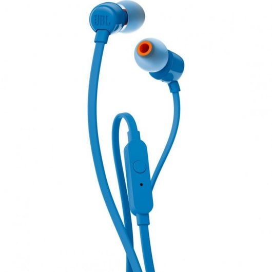 Cuffie JBL T110 con microfono Blu