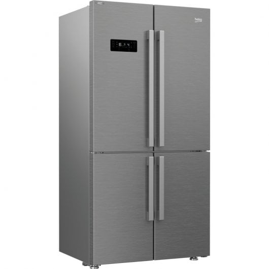 Beko GN1416231ZXN Frigorífico Americano F Acero Inoxidable