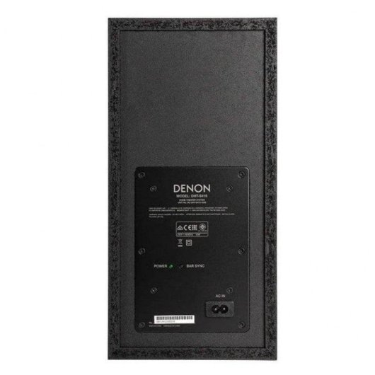 Barra Audio Denon DHT-S416 2.1 120W Bluetooth WiFi Chromecast Dolby Digital Nera
