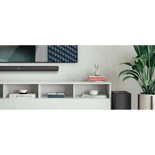 Barra di suono Denon DHT-S416 Bluetooth Wi-Fi 120W con subwoofer wireless e Chromecast integrato