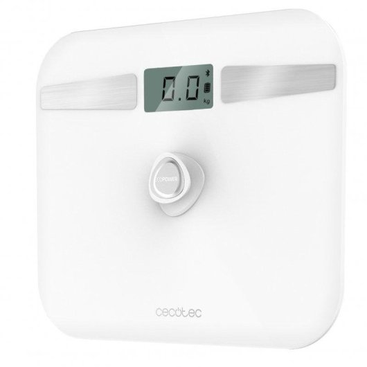 Balança Bioimpedância Cecotec Surface Precision EcoPower 10200 Smart Até 180 kg Bluetooth 6 Parâmetros Ecrã LCD Grande Healthy