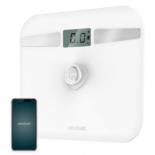 Cecotec Surface Precision EcoPower 10200 Smart Healthy White Báscula de Baño