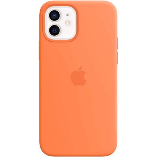 Apple MagSafe Silicona Naranja Kumquat para iPhone 12/12 Pro