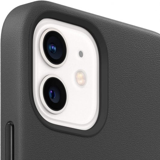 Apple MagSafe Funda Piel Negra para iPhone 12 Mini