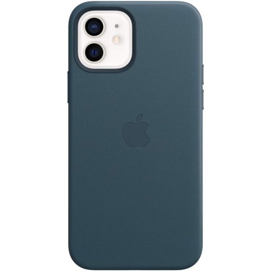 Apple MagSafe Funda Piel Azul Báltico para iPhone 12/12 Pro