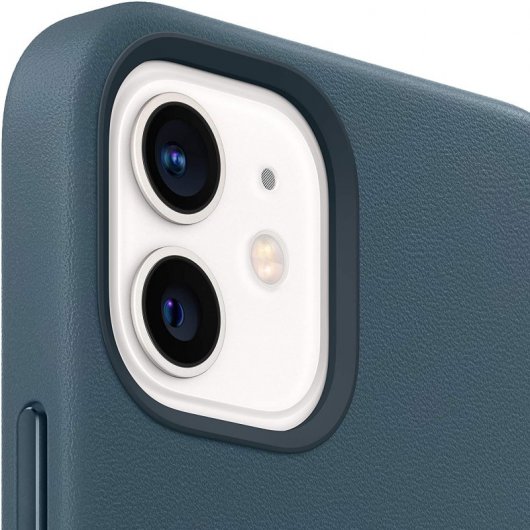 Apple MagSafe Funda Piel Azul Báltico para iPhone 12/12 Pro
