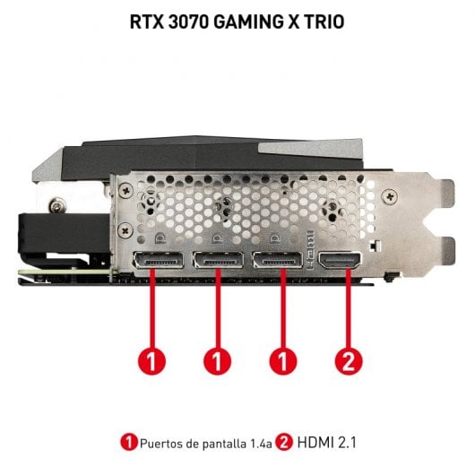 MSI GeForce RTX 3070 GAMING X TRIO 8 Go GDDR6