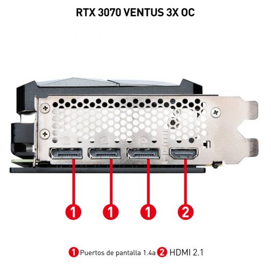 MSI GeForce RTX 3070 VENTUS 3X OC 8GB GDDR6