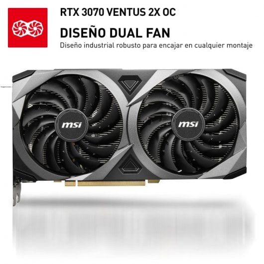 MSI GeForce RTX 3070 VENTUS 2X OC 8GB GDDR6