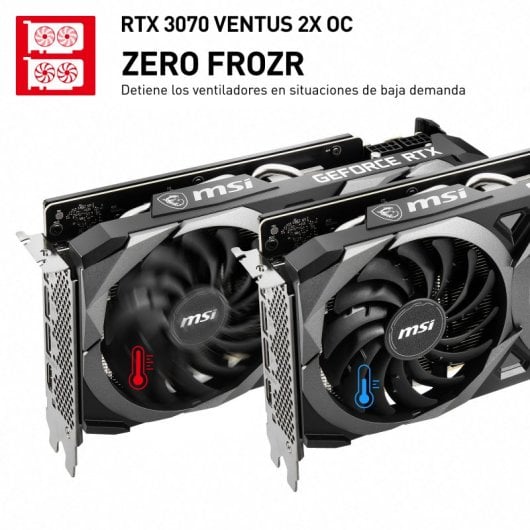 MSI GeForce RTX 3070 VENTUS 2X OC 8GB GDDR6
