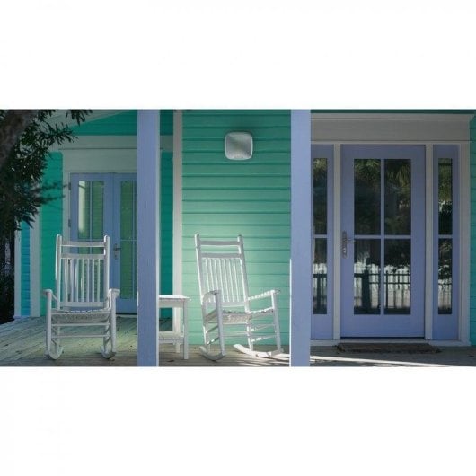 Alarme Ajax StreetSiren Sem Fios Exterior LED Bateria IP54 Branco App