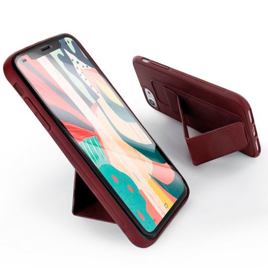 Mooov Funda Semirrígida Magnética Roja para Iphone 7/8/SE 2020