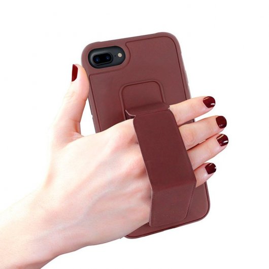 Mooov Funda Semirrígida Magnética Roja para Iphone 7/8/SE 2020