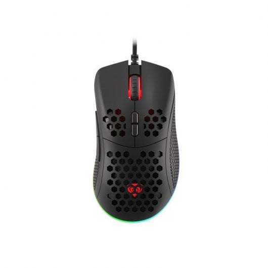 Mouse da gioco Genesis Krypton 550 8000 DPI Nero