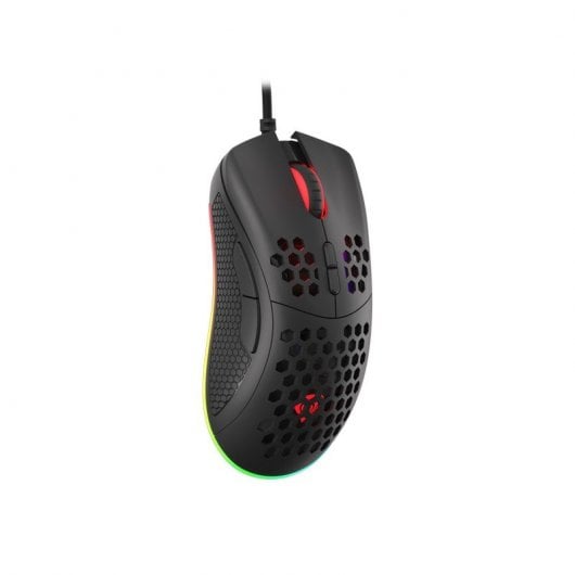 Mouse da gioco Genesis Krypton 550 8000 DPI Nero