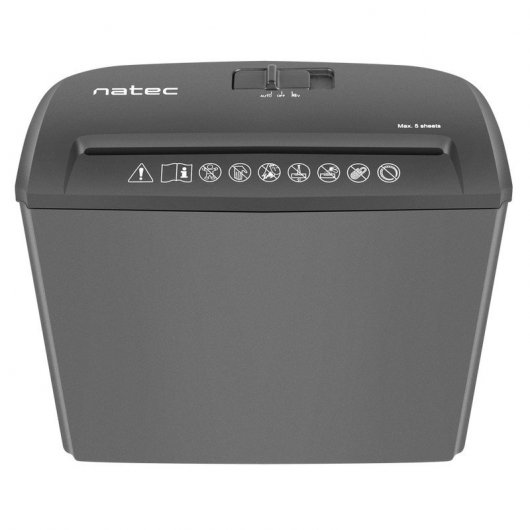 Natec Beaver Home Triturador de Papel Corte em Tiras 7L