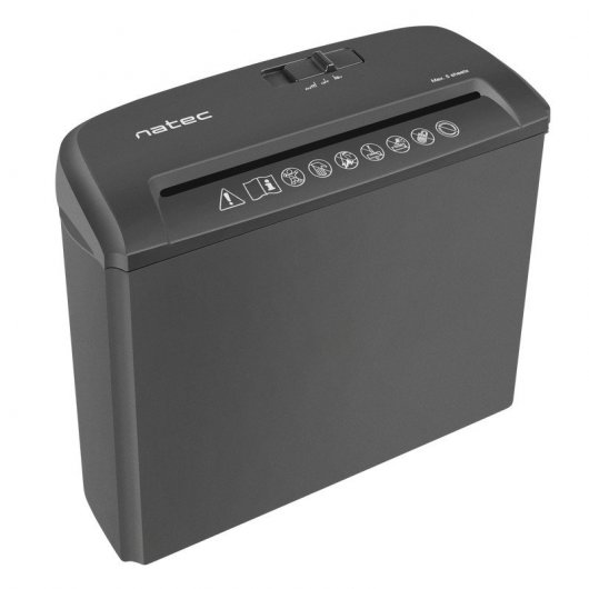 Natec Beaver Home Triturador de Papel Corte em Tiras 7L