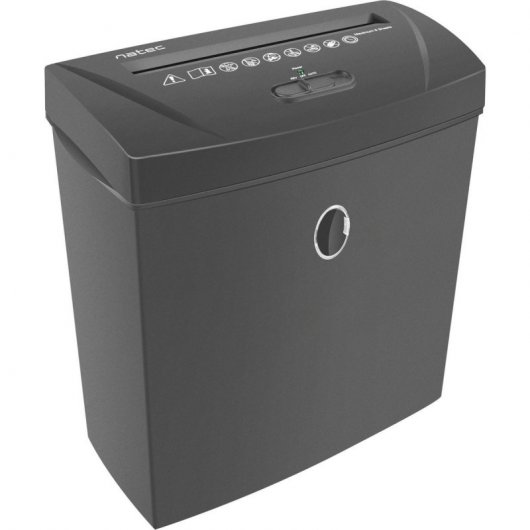 Natec Beaver Office Trituradora de Papel Corte Cruzado 13L