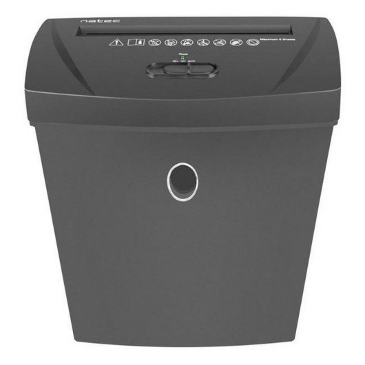 Natec Beaver Office Trituradora de Papel Corte Cruzado 13L