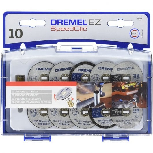Dremel Coffret d'accessoires EZ SpeedClic pour la découpe