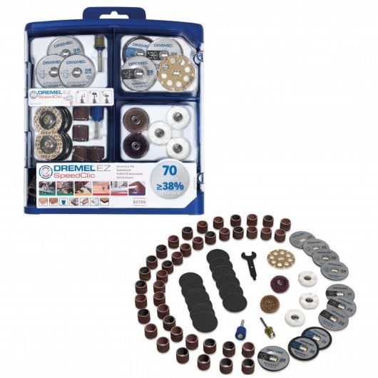Dremel Coffret d'accessoires EZ SpeedClic multi-usage