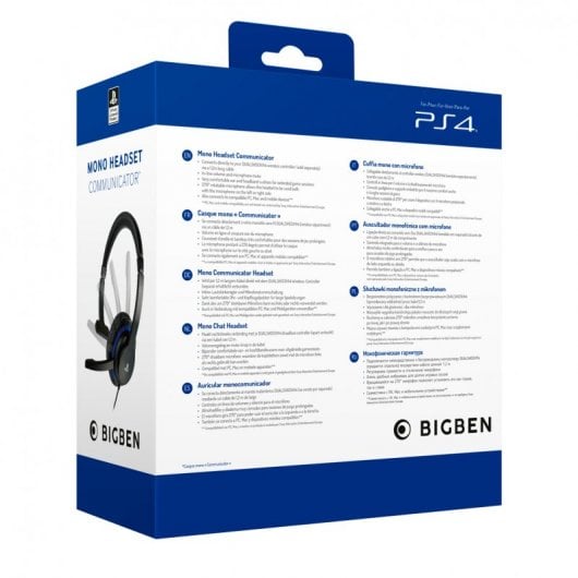 BigBen Auricular Monoauricular Oficial para PS4