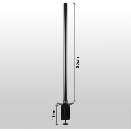 Duronic Pole Duronic DM55 Poste de 80cm para Soporte de Pantalla
